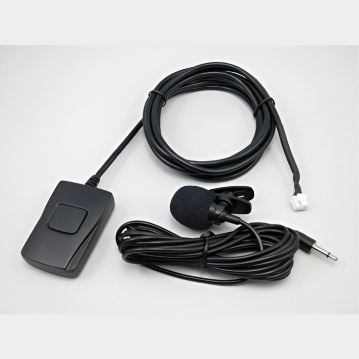 YT-BTM Bluetooth module with a button, connection cable and separate microphone